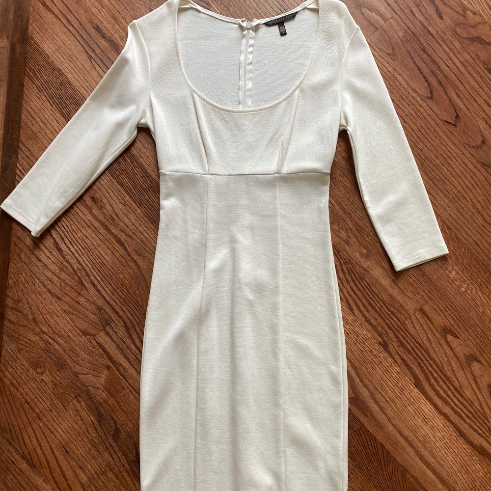 Victoria's Secret White Bodycon Dress Size 0